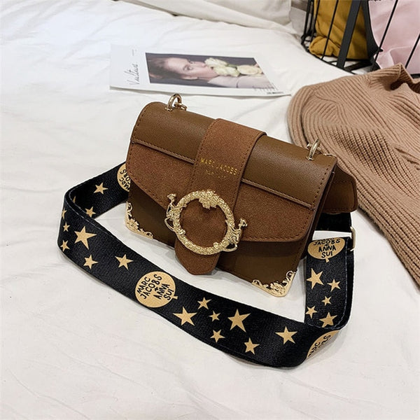 New fashion versatile four seasons slant bag casual classic broadband shoulder bag British style lady bag
