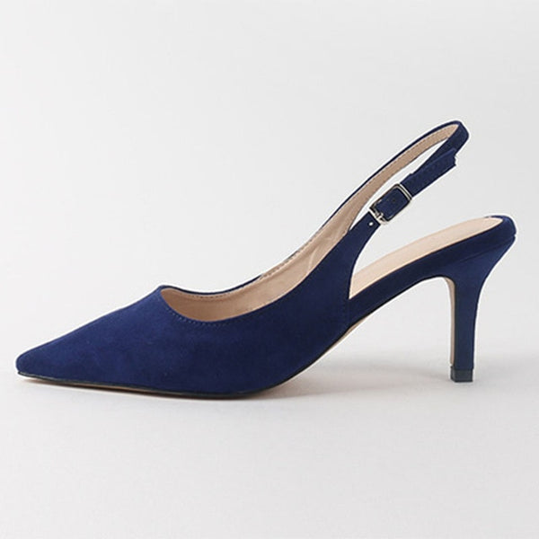 ZHENZHOU Charming Elegant Sexy Multicolor Suede Women's Slingback High Heels Pump/Sandals Shoes Dress Party OL Valentine Shoes