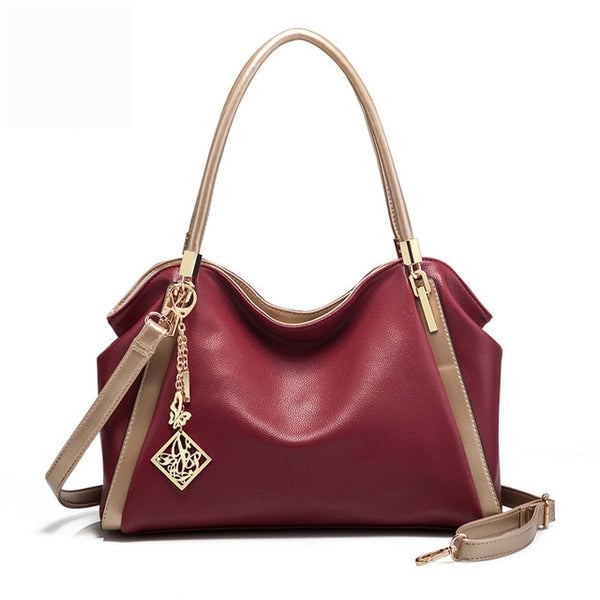 Fashion Designer Women Handbag Large Capacity Female PU Leather Bags Hobo Messenger Top-handle bags High Quality