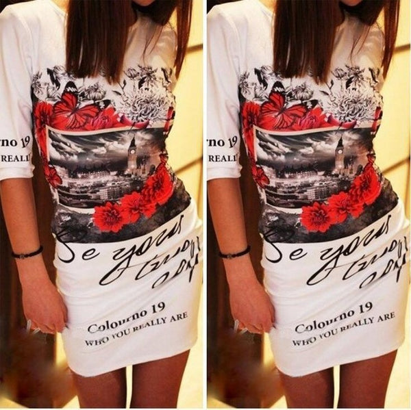 2019 New Summer Fashion Women Sexy Tank Dress Slim Casual Camouflage Military O-Neck Print Splice Empire Mini Dresses Vestidos