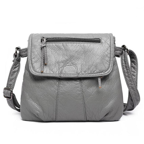 REPRCLA Brand Designer Women Messenger Bags Crossbody Soft PU Leather Shoulder Bag High Quality Fashion Women Bags Handbags