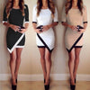 2018 Fashion Dress Women Bandage Bodycon Half Sleeve Evening Sexy Party Mini Dress Ladies Short Mini Dress Vestidos