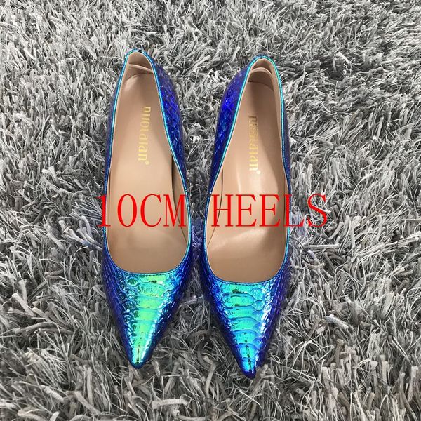 2019 New fashion woman shoes snake printing party wedding shoes big size 35-42 sexy pointed toe high heels pumps women shoes